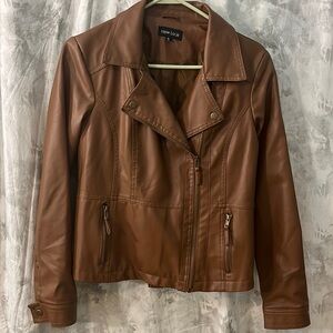 New Look faux leather motorcycle jacket perfect condition